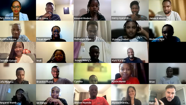 Nyakiru's tweet photo. Thank you @ralf_jokr, Founder &amp; CEO @Jokr_US for joining us at the @ianetworktweets #Firesidechat. One key takeaway- We need to appreciate failure &amp; success in the same way. Keep smiling through the failures &amp; keep learning from them. It will always be a rollercoaster ride. https://t.co/Ch82PcfxzJ