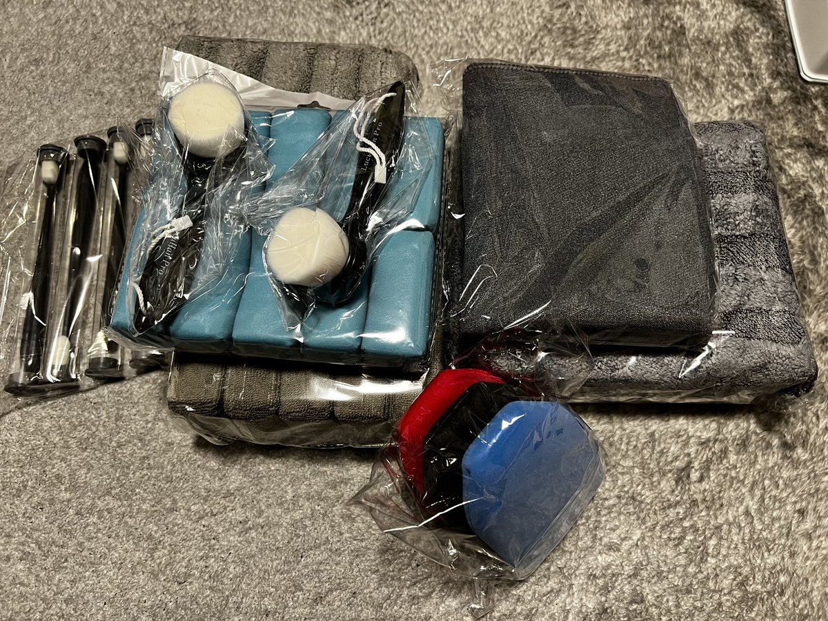 takaoyabin's tweet photo. アリエクからLucullan製品が色々着弾 https://t.co/x9p3WsX1Qq
