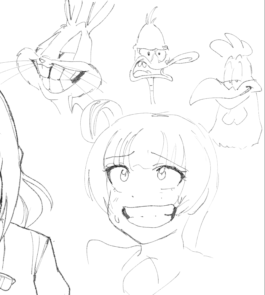can you tell I'm not feeling it today cause I keep posting dumb sketches like this lol