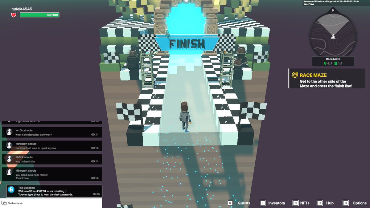 Delamath8676's tweet photo. @TheSandboxGame awasome event https://t.co/F7keyftSMV