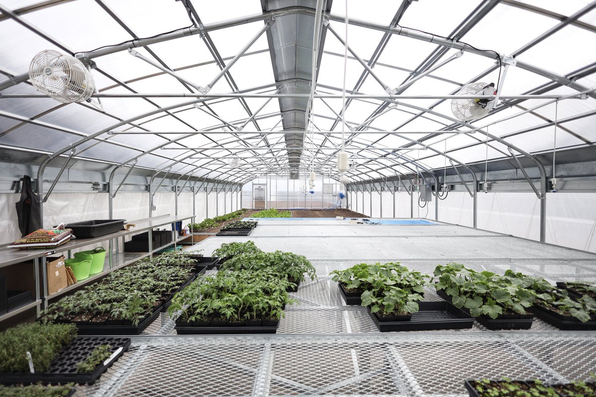 NolanRothICT's tweet photo. Downtown Wichita is growing, literally. Rise Farms is the first rooftop farm here in Wichita. Their hope is to sell to local restaurants to lower the amount of outsourced food coming to Wichita, working with the City and County on a bigger “Food System Master Plan”. https://t.co/9YZZaU32BE