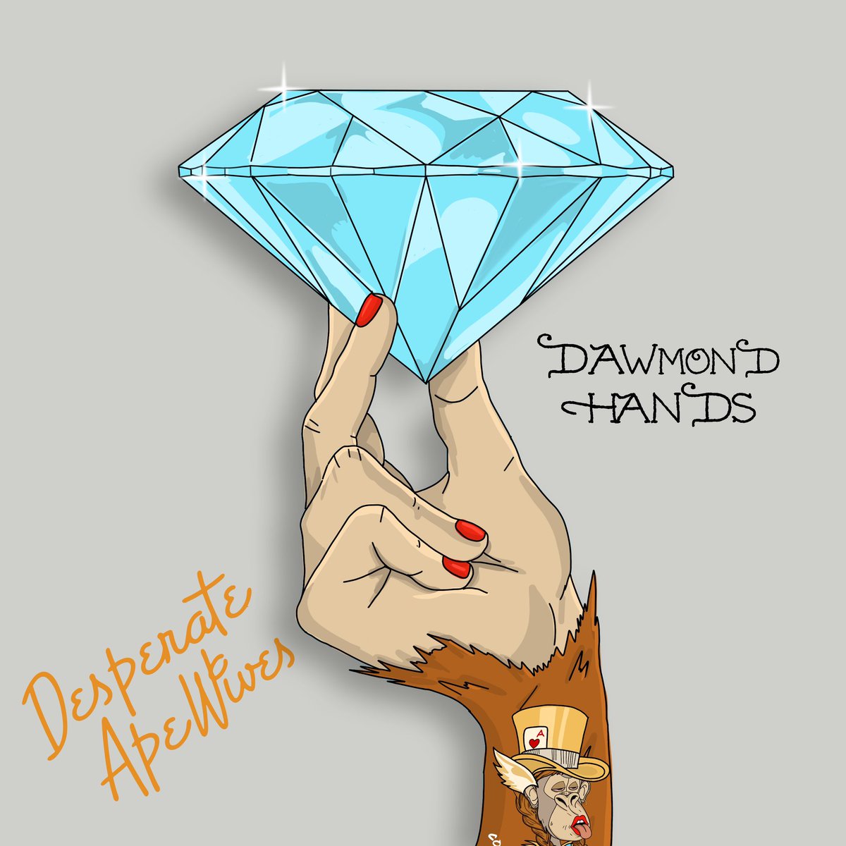 Where my #DAWmond Hands at <a href="/DApeWives/">Desperate ApeWives</a>, best NFT community!