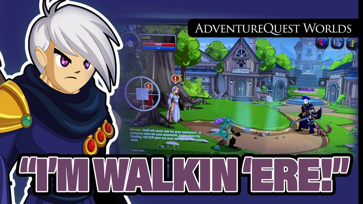Joysticks, Keyboard, AND Click to Walk? This is some game progress MOVEMENT! aq2d.com/posts/walkin/ AdventureQuest 2D Worlds Weekly Update 6  #mmorpg #indiegames #gaming #mmo