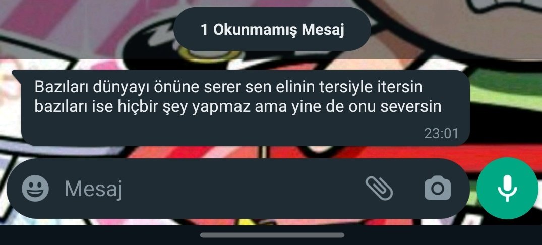 Sana ne mesajlar geliyordur şimdi sjdjjdjd