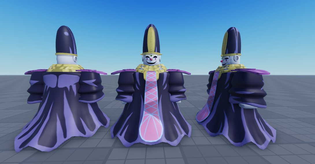 Pancak3_L0ver on Twitter "also tried to model the arms add some detail under the cloak B