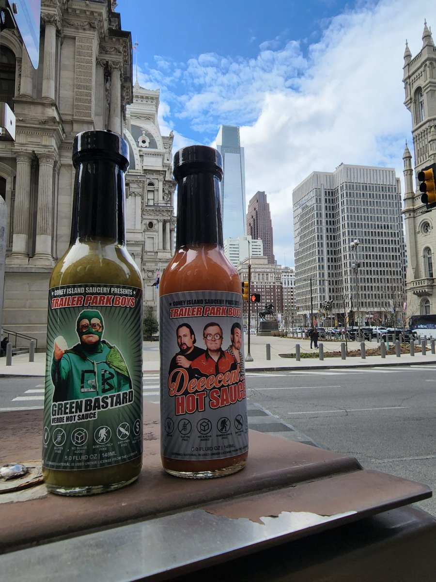 ConeyIslSaucery's tweet photo. Keeping Philly Deeecent!!!
#Philly #downtownphilly #deeecent #hotsauce #spicy #hotsauce #coneyislandsaucery #TrailerParkBoys https://t.co/a910IYcmY5