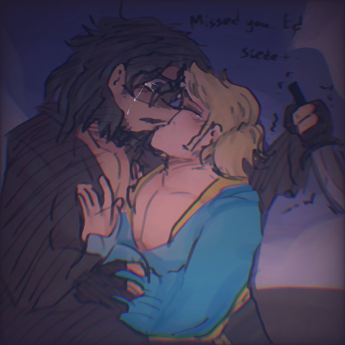 Mresky14's tweet photo. Ayo! I'm in love with them!! 
#OurFlagMeansDeath #ourflagmeansdeathfanart #OFMDfanart #OurFlagMeansDeathSpoilers (?) https://t.co/0pOWvt7a5W