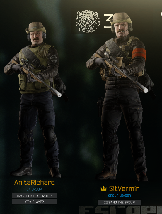 TEENYPIECE's tweet image. The sheriffs of tarkov @xteds