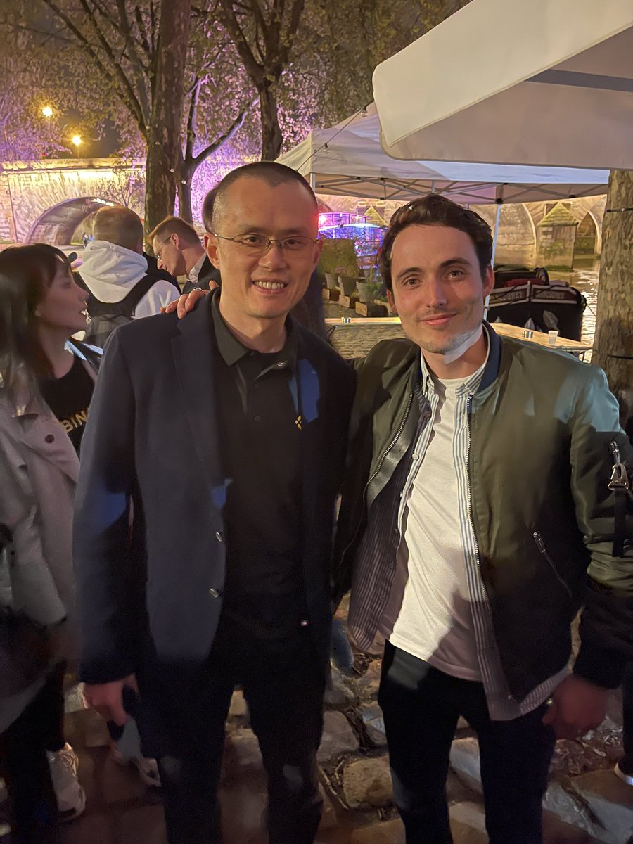 pelallt's tweet photo. Probably the most inspirational guy I met.

Thank you @cz_binance for everything you’ve done for the crypto space 🔥

#binance https://t.co/7QBGW4vZWe