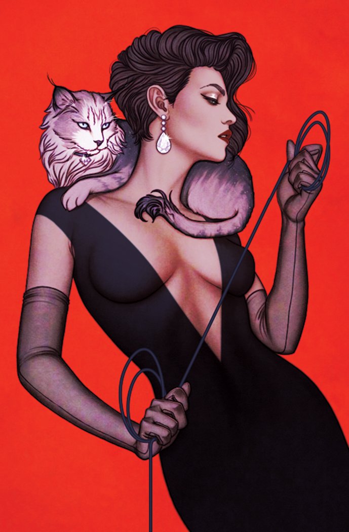 RT @girIsofdc: Catwoman #44 variant cover by Jenny Frison https://t.co/x3p5gMjAc0
