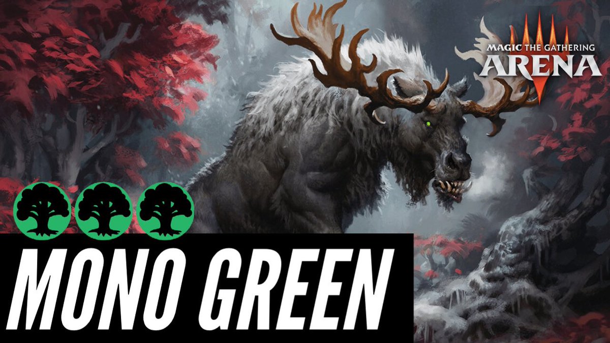 My new Video is out now:
youtu.be/HcVx9ZGb48o
Today we smashing with mono green :)
#MTGA #mtg #MTGCapenna