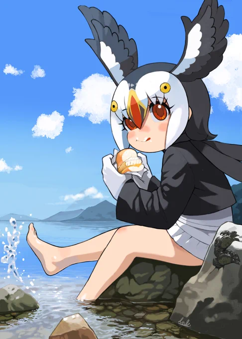 #パフィンちゃん合同2 #パフィンの日 
合同誌に載せてもらったパフィンちゃんでーす! 