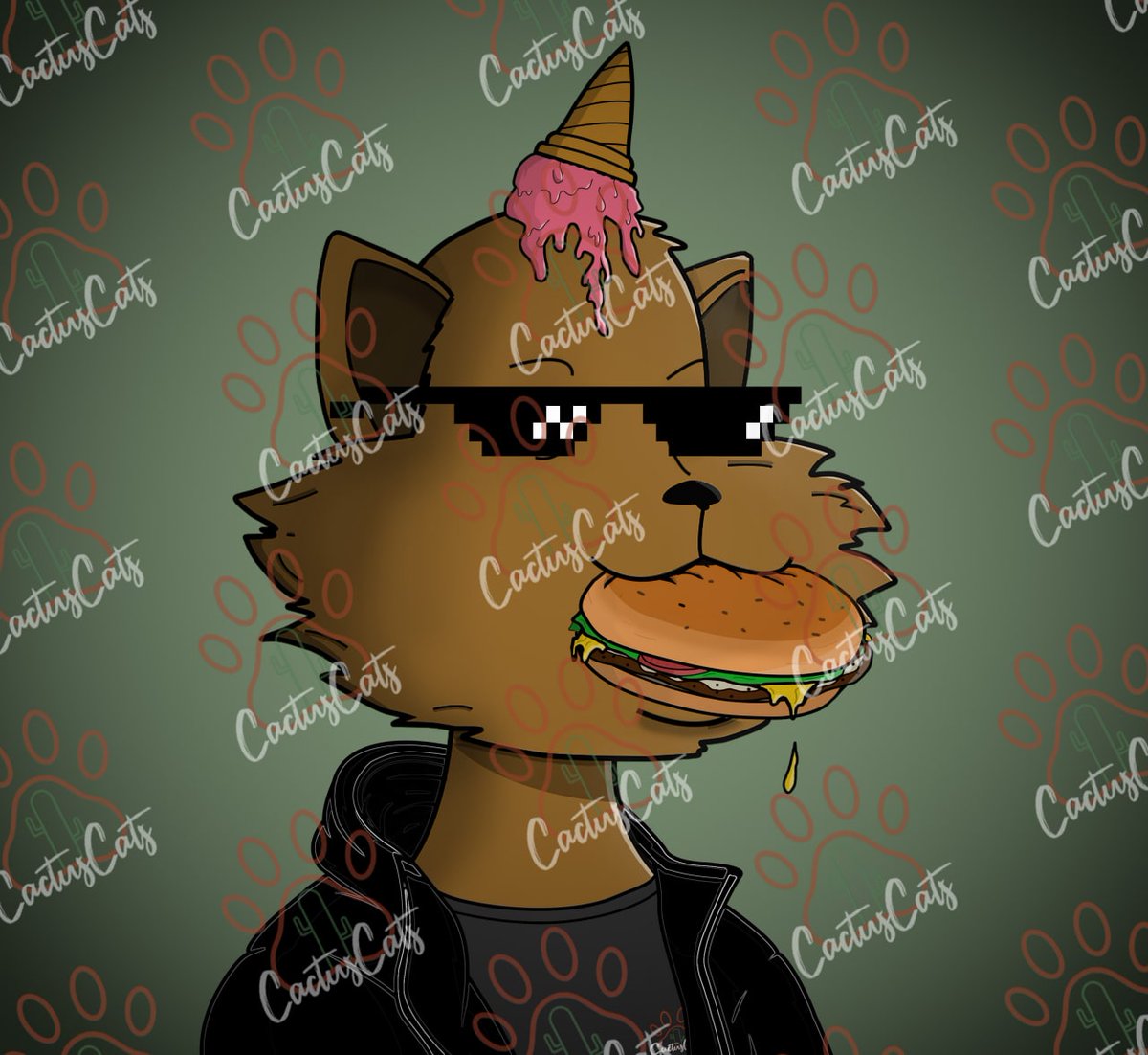 cactuscatsnft's tweet photo. Brain freeze n' cheese 🌵🐈

#nftart #NFTdrops #NFTs #ETH #Ethereum #Metis https://t.co/zej4eXyfpQ