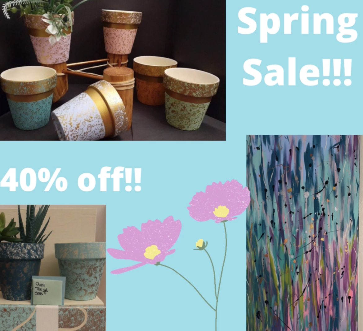 LinzyKay's tweet image. Etsy.com/shop/contempor… #spring #sale #fineart #art #artcollectors