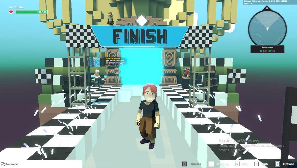 har1t0sha's tweet photo. @TheSandboxGame #SandBox #Metaverse #NFT #RaceMazeChallenge thanks for all! https://t.co/icBS5QAUH4