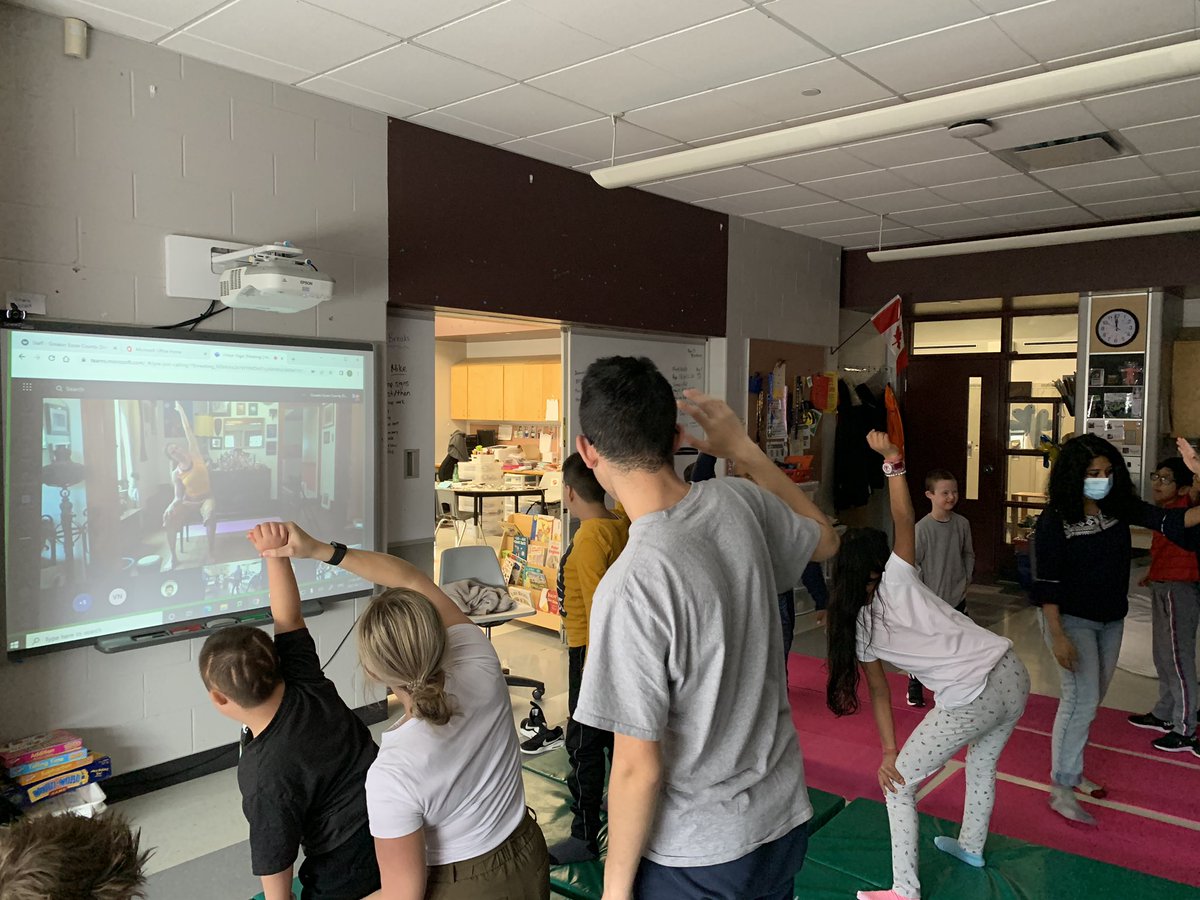 TTGAINS's tweet photo. Another session of Yoga with Coco for Heathy mind, Heathly bodies month thanks to community partnership with @sobeys @biaaro @talbot_trailps @MikeWil03652704 #gecdsbgains https://t.co/gBRldhdiQX