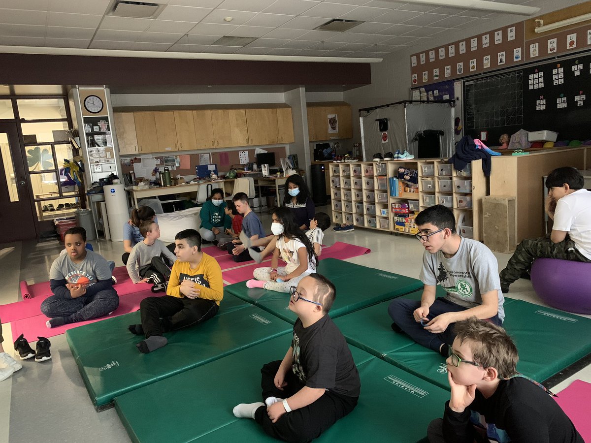 TTGAINS's tweet photo. Another session of Yoga with Coco for Heathy mind, Heathly bodies month thanks to community partnership with @sobeys @biaaro @talbot_trailps @MikeWil03652704 #gecdsbgains https://t.co/gBRldhdiQX