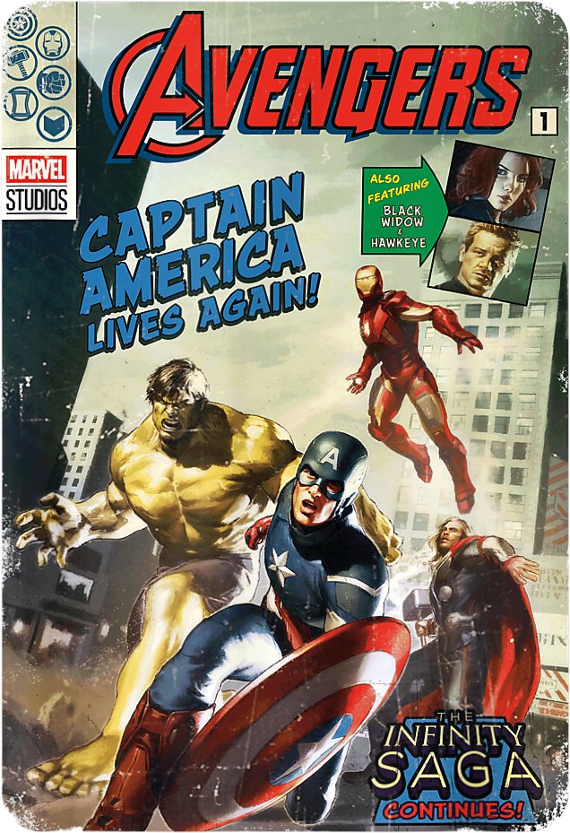 Arach_07's tweet photo. Official comic cover style MCU movies/series Poster including #TheAvengers #AvengersAssembled (2/2) https://t.co/u7beYeIcp0