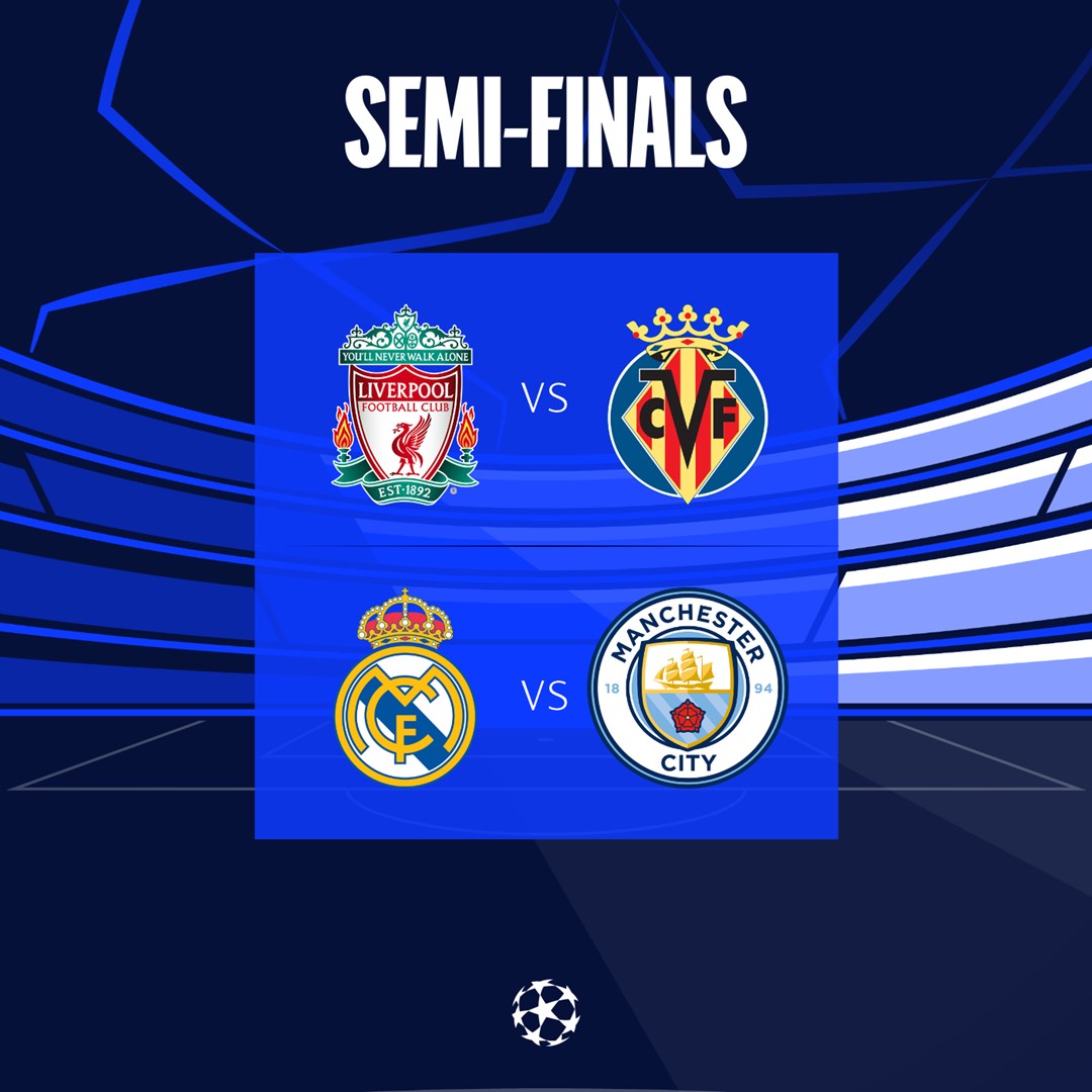 Uefa Champions League 21 22 Semi Finals Set Who Will Reach The Final Ucl T Co Lqubjzhukb Twitter