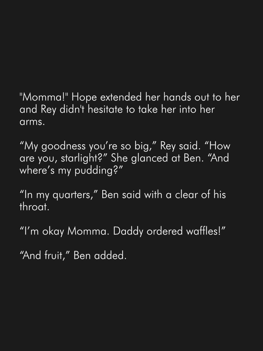 stellanightmage's tweet photo. More Reylo Child being cute today for #reyloWW 

I needed a break from the angst fest. I want to finish this chapter within the week. https://t.co/kC0K7P389X