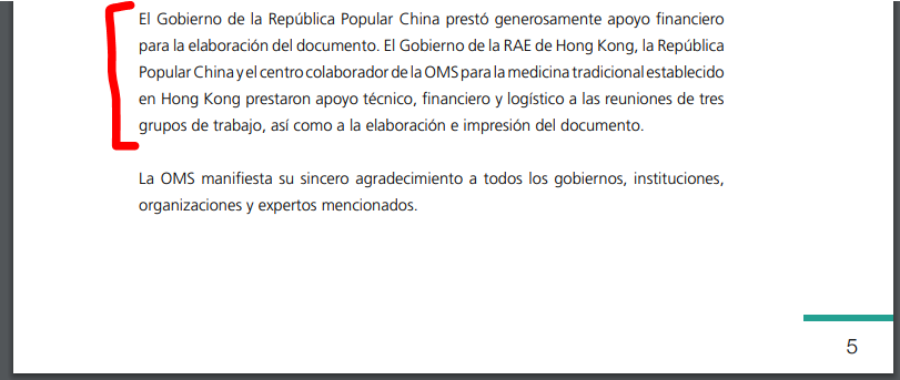 Por ejemplo, en su "estrategia sobre medicina tradicional":  https://apps.who.int/iris/bitstream/handle/10665/95008/9789243506098_spa.pdf encontramos cosas como estas: