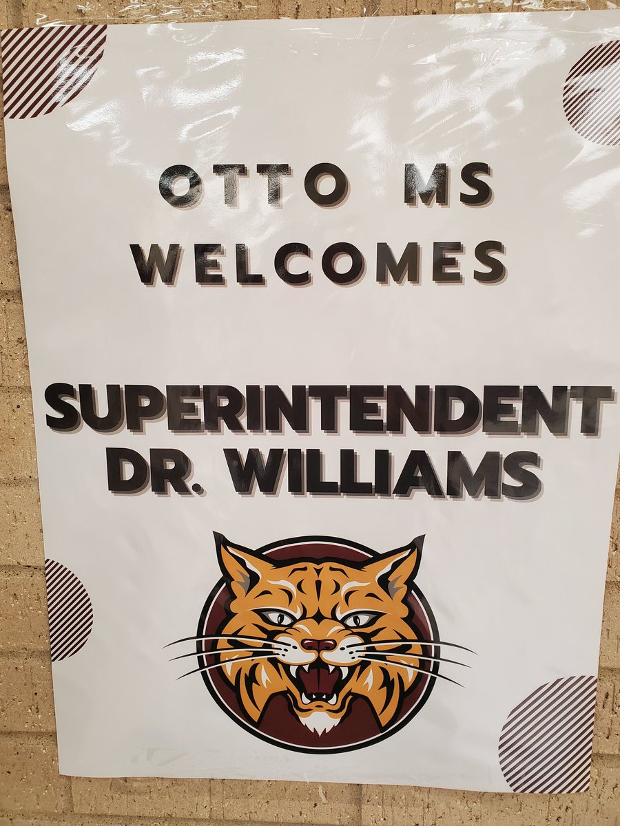 Watarizahir's tweet photo. Welcome PISD leadership team visits @ottobobcats https://t.co/izLsk1UNUM