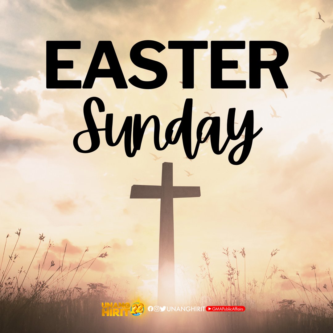 UnangHirit's tweet photo. Happy Easter, everyone! #UnangHirit 

'I am the resurrection and the life. The one who believes in me will live, even though they die; and whoever lives by believing in me will never die." --John 11:25-26 https://t.co/3maEeLRxxW