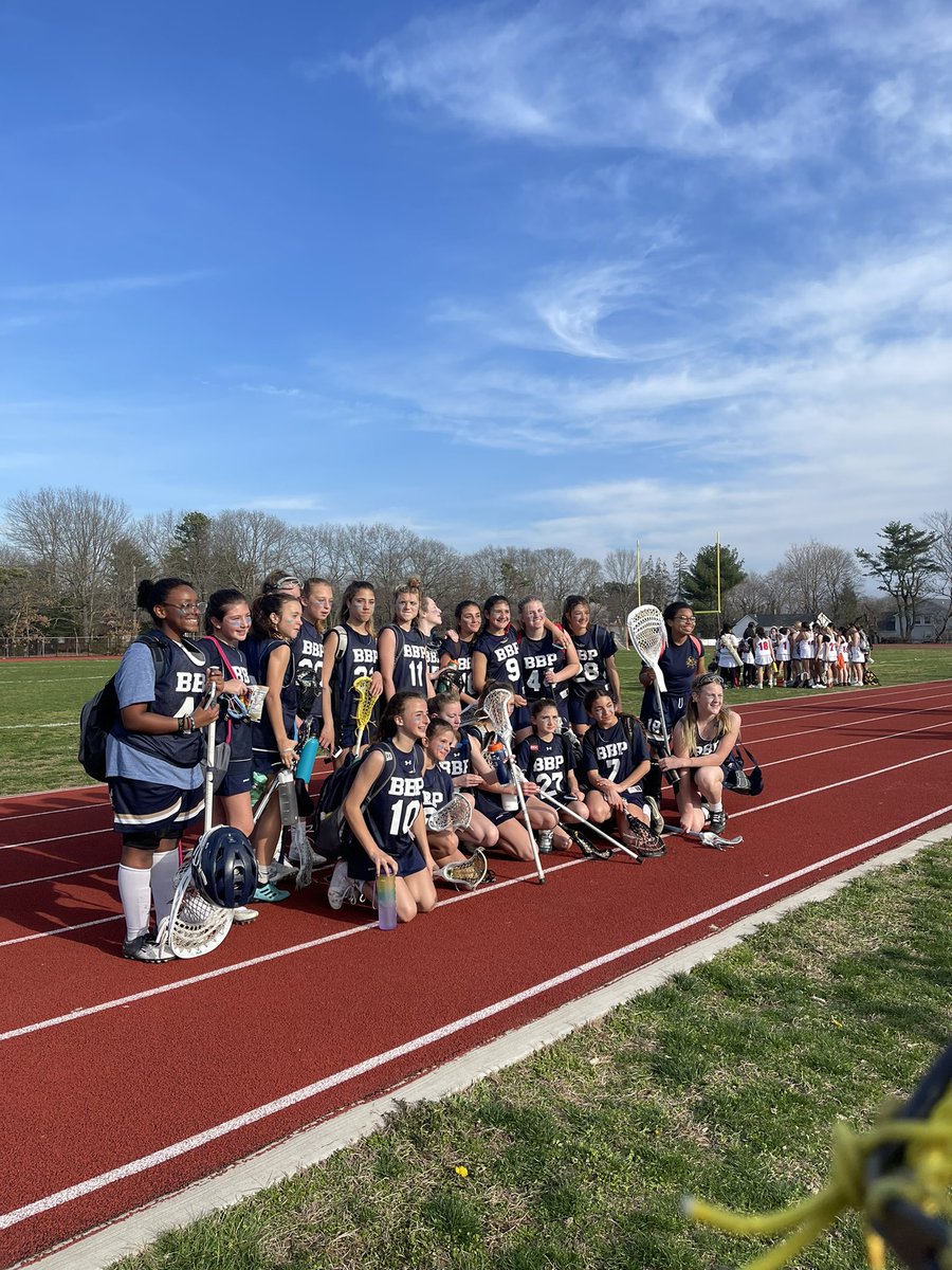 BBP Middle School Girls Lacrosse with our first W! 💪🏻 <a href="/BBPphantomlax/">Ryan Gick</a> <a href="/BBPathletics/">BBP Athletics</a>