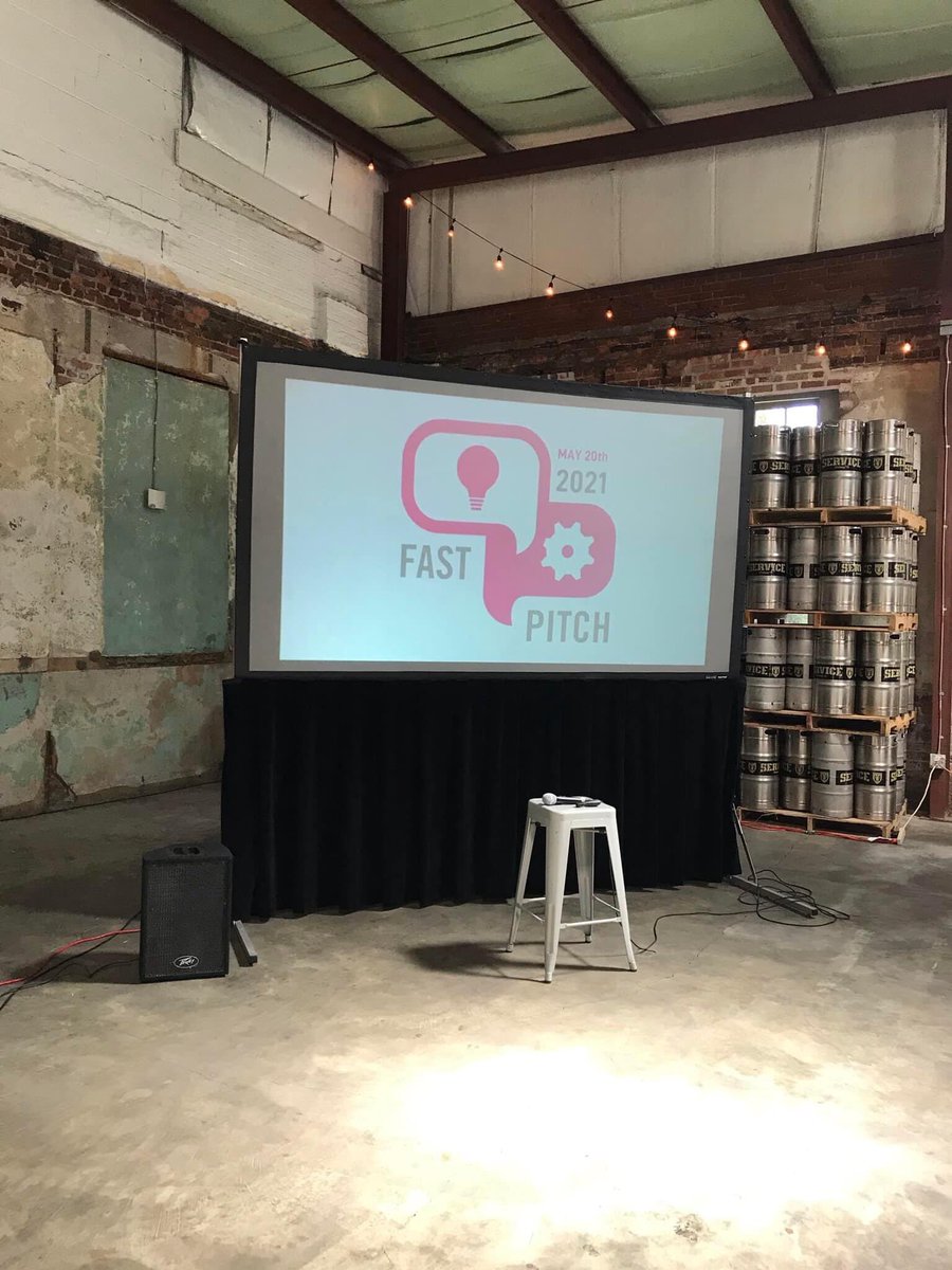 creativecoast's tweet image. Entrepreneurs have 5 min each to pitch their endeavors in front of a live audience at FastPitch 2022. Attendees vote on their favorite pitch...winners receive a cash prize!
Get tickets for Savannah’s epic pitch event on May 4th at @ServiceBrewing!

thecreativecoast.org/programs/fastp…