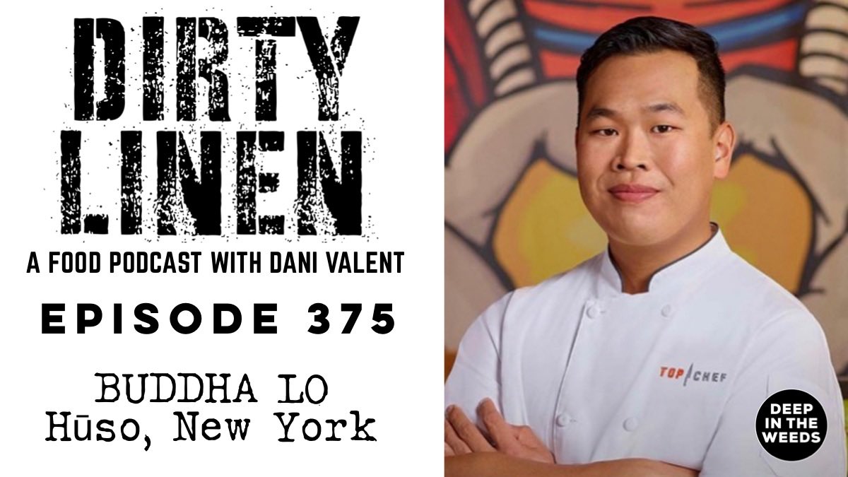 Australian chef Buddha Lo is competing on Top Chef as well as running Marky's Caviar &amp; Huso in NY. We talk about kitchen culture Buddha and why elements of it need to change if hospitality is to be sustainable for all who devote themselves to it.
👉linktr.ee/DirtyLinenPodc…