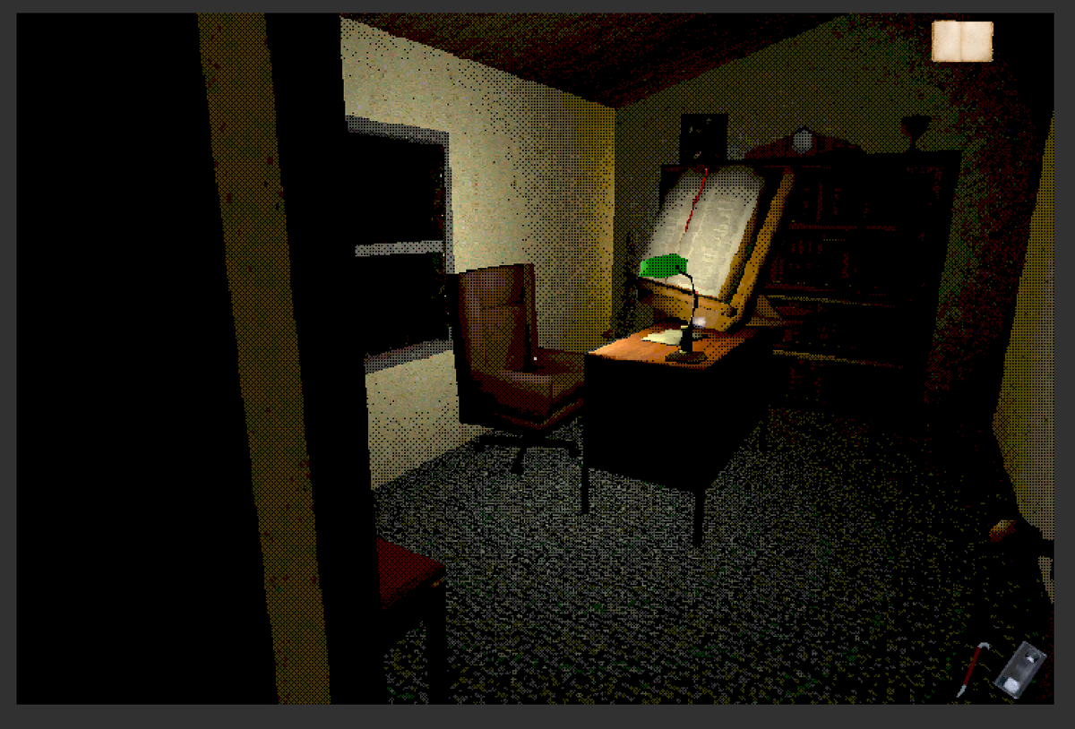 DEVHOURGAMES's tweet photo. God's word is strong with this one.

#indiegame | #indiegamedev | #horror | #lowpoly https://t.co/jYn0y4NldU