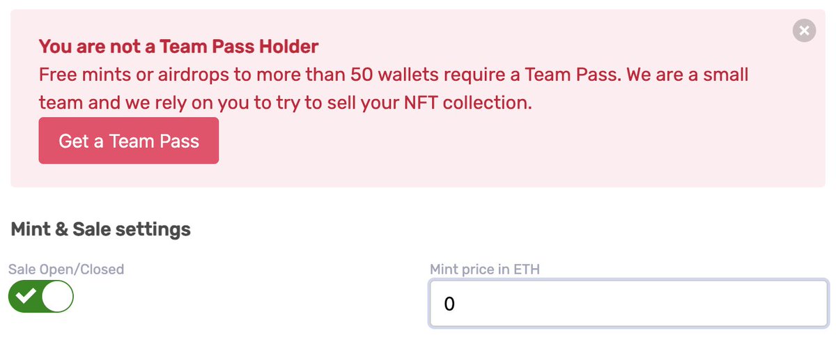 AcademicMfers's tweet photo. I decided fuck it imma sell this whole thing for free after seeing #tinydinos  this is what the mint contract website told me can not believe this is real https://t.co/pbu6mW8YOy