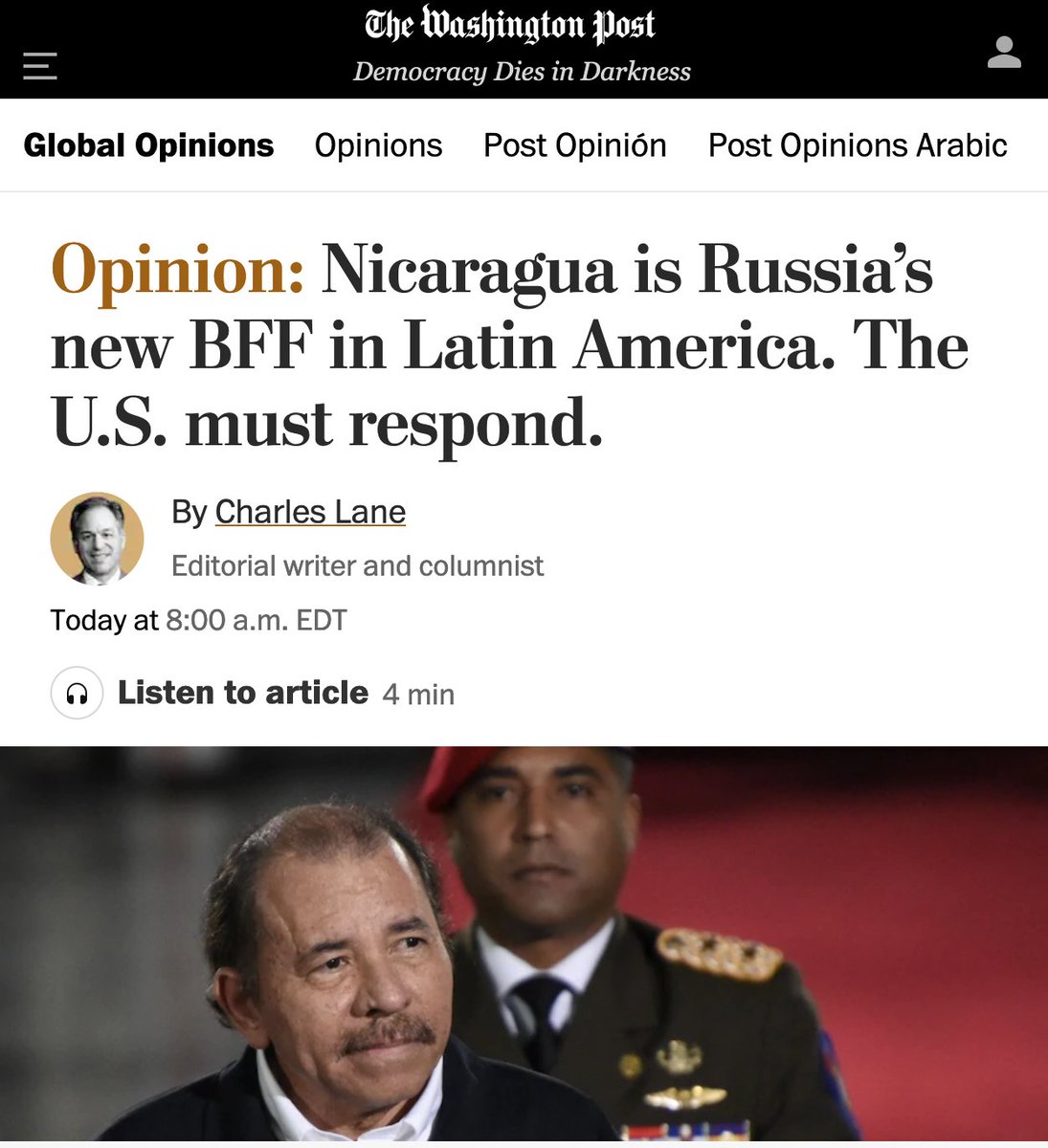 AlanRMacLeod's tweet photo. Sounds like we're going to be seeing and hearing about a lot of "peaceful protests" in Nicaragua very soon. 🇳🇮 https://t.co/JBtwlgDrTg