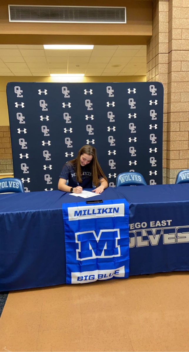 OEHSGirlsSoccer's tweet photo. Congrats @erinfleisher on committing to continue your athletic and academic career at Millikin University! We are very proud of you💙 https://t.co/uLTHS2sBNb