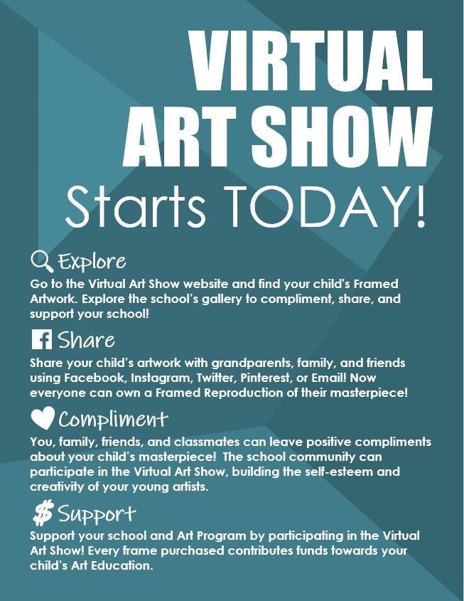 Ivy Hawn's in person Art show is Wednesday, April 27th from 6:30-8pm. Framed artwork must be purchased through Artome's website this year and you can pick it up at the Art show. Here's the link
artomeplus.com/ivyhawncharter…
<a href="/BaldoniArt/">Rachel baldoni</a> <a href="/IvyHawnSuhr/">Ivy Hawn Principal</a>  <a href="/ArtomeArtShows/">Artomé Art Shows</a>