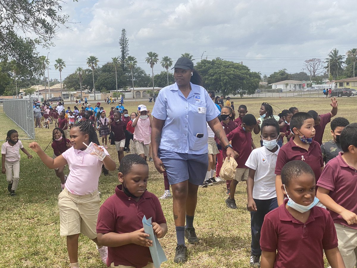 Carrie P. Meek/Westview K8-Celebrating Autism Awareness Month-1st Annual Walk for Autism Event. Faculty and Staff, students, parents, MDCPS Autism Team, School Police and Miami Dade Police supported the cause. <a href="/SuptDotres/">Jose L. Dotres, Ed.D.</a> <a href="/MjLewis13/">Michael A. Lewis, Ed.D.</a> <a href="/MDCPS/">Miami-Dade Schools</a> <a href="/OfficeofESE/">M-DCPS Department of ESE</a> <a href="/MDCPSCentral/">Central Region</a>
