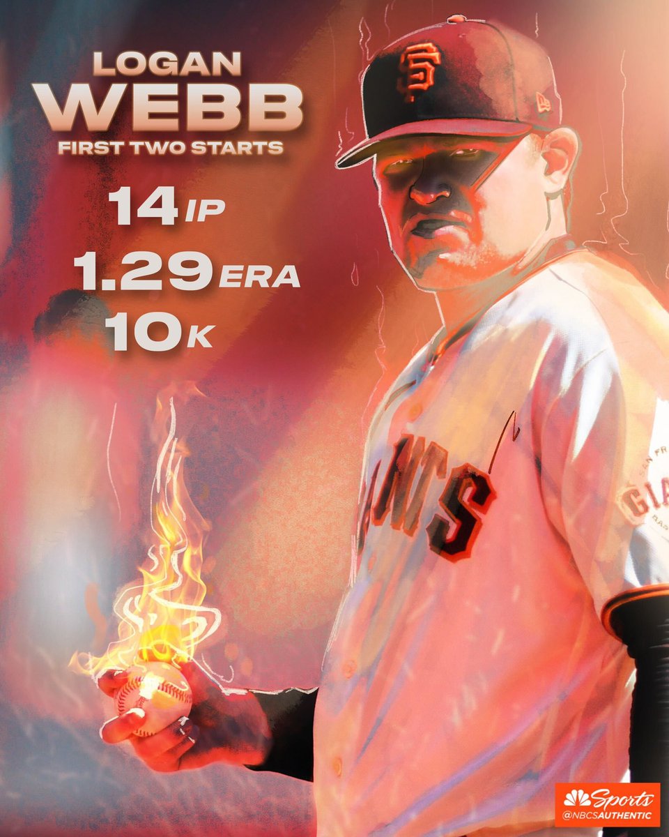 NBCSGiants's tweet photo. Webb is off to an incredible start 🔥 https://t.co/SrM5BqrjcY