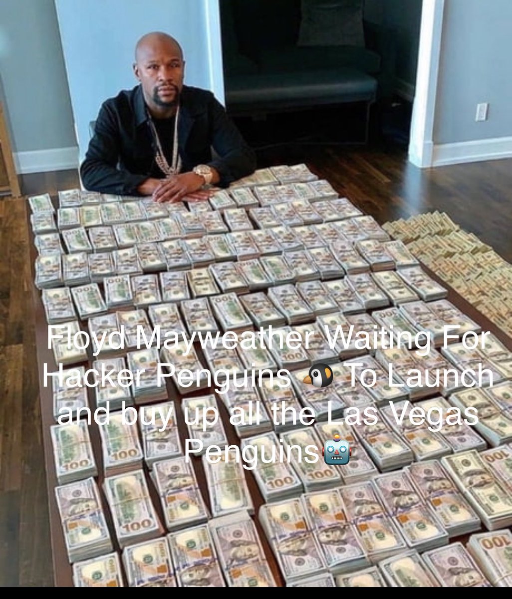 HackerPenguins's tweet photo. #SteveAoki may have competition on who owns Las Vegas #MoneyMayweather #NFT #NFTdrop #NFTCommunity 🤖🐧 https://t.co/1IopjJjRhU