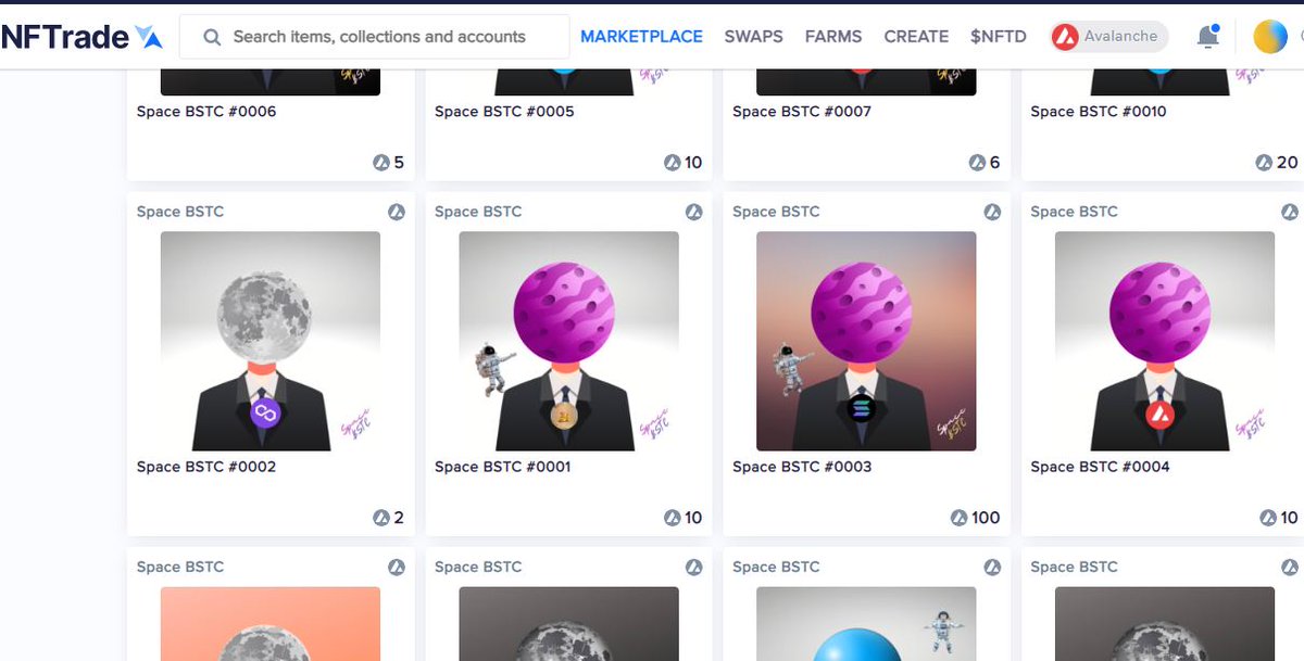 BSTCOIN1's tweet photo. 🎁🎁🎁🎁🎁

Claimed Space BSTC NFTs.......

Waiting to see the 👉Super Rare👈 with the BTC and ETH Tag....

Claim the Giveaway here : https://t.co/bXtg3AsVfl https://t.co/387x9BF5m9