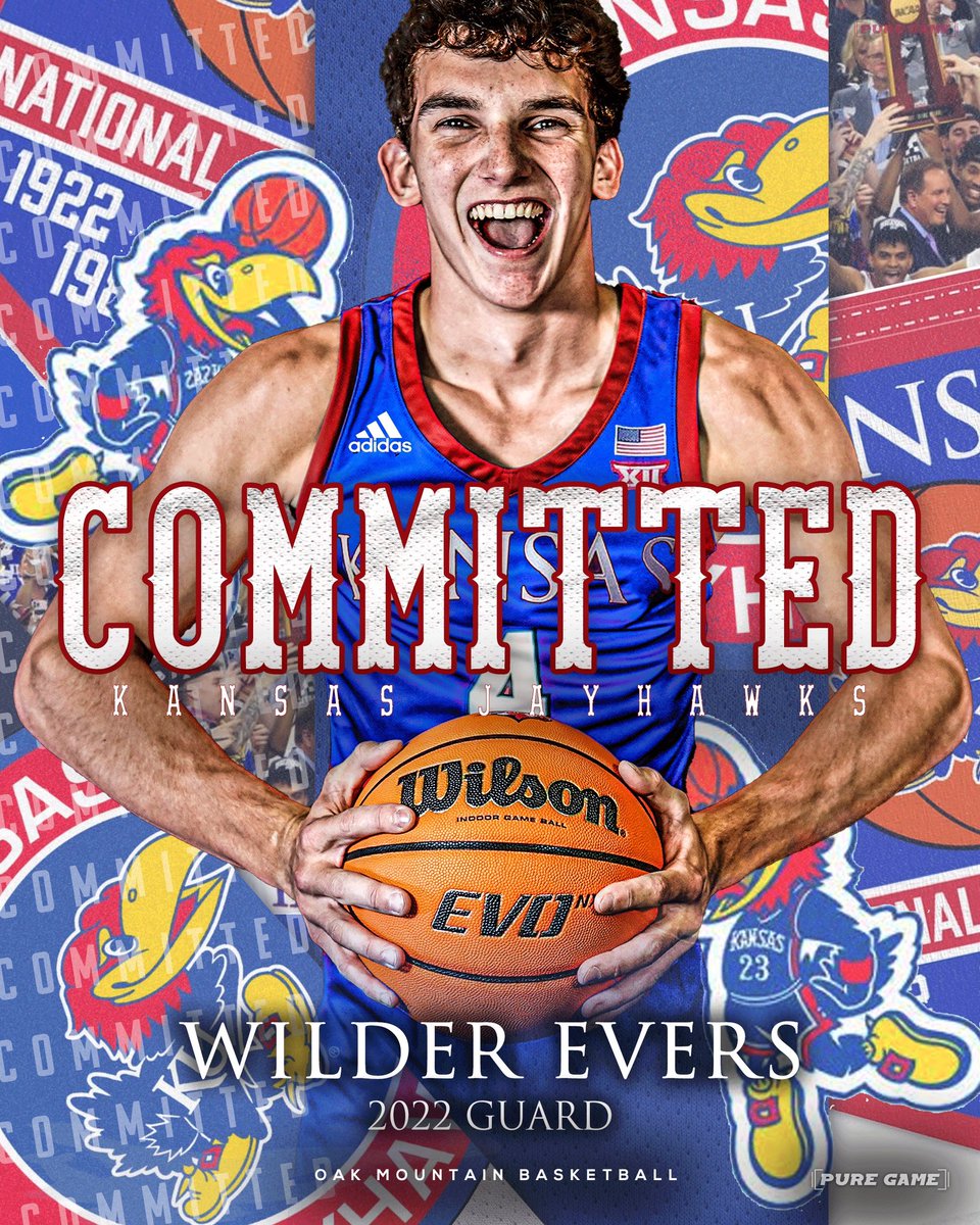 I’m super excited to announce my commitment to the University of Kansas where I’ll be continuing my academic and athletic career.
 I especially want to thank <a href="/CoachBillSelf/">Bill Self</a> for this amazing opportunity!
#ROCKCHALKJAYHAWK <a href="/KUHoops/">Kansas Men’s Basketball</a>