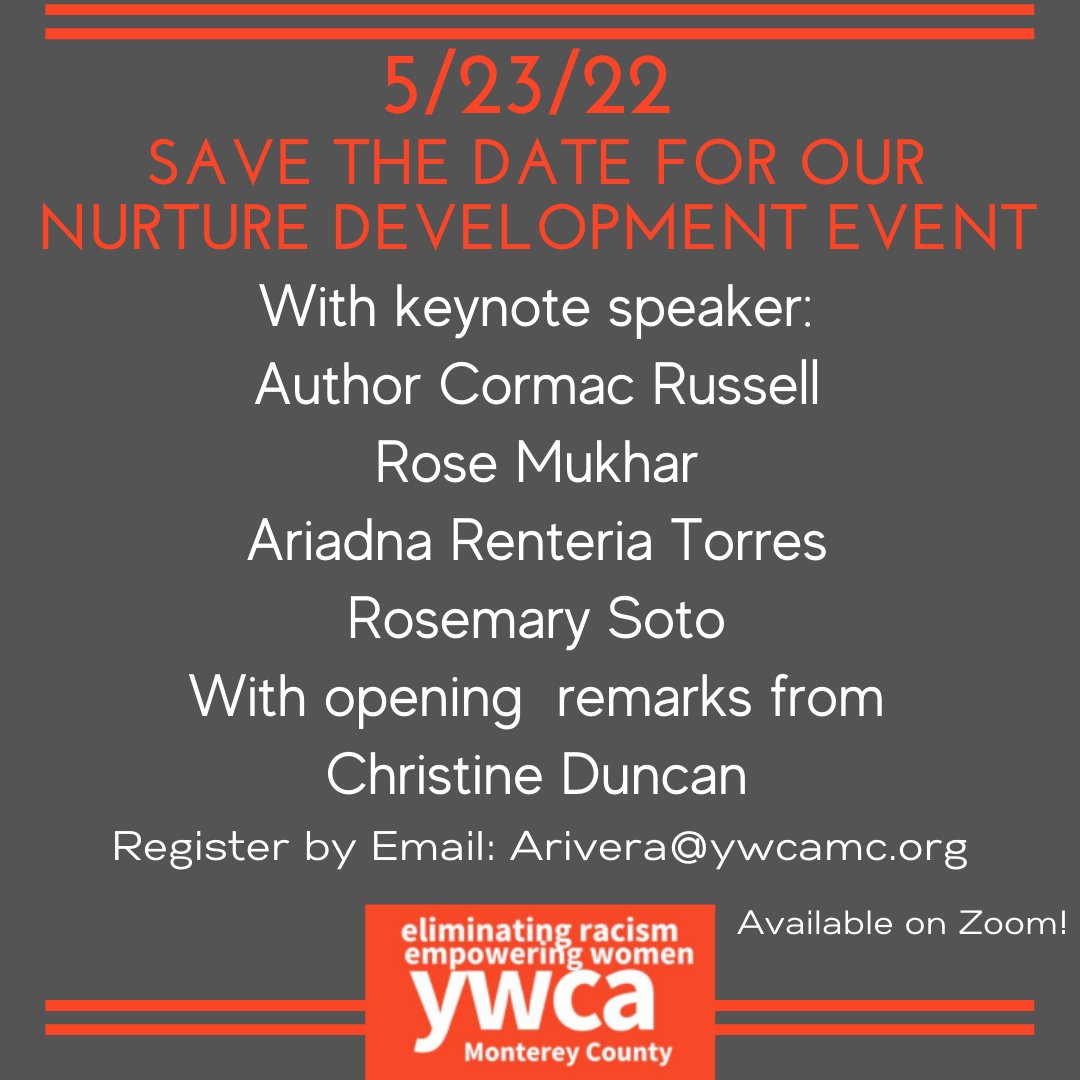 ywcamc's tweet photo. Join us for the Nurture Development event with @CormacRussell . We are so excited to host this exciting author. Interested? Email arivera@ywcamc.org . Check out his brilliant Ted Talk and other valuable presentations: https://t.co/moU9ttqT9P
#nurturedevelopment #cormacrussell https://t.co/se1hDUlPUk