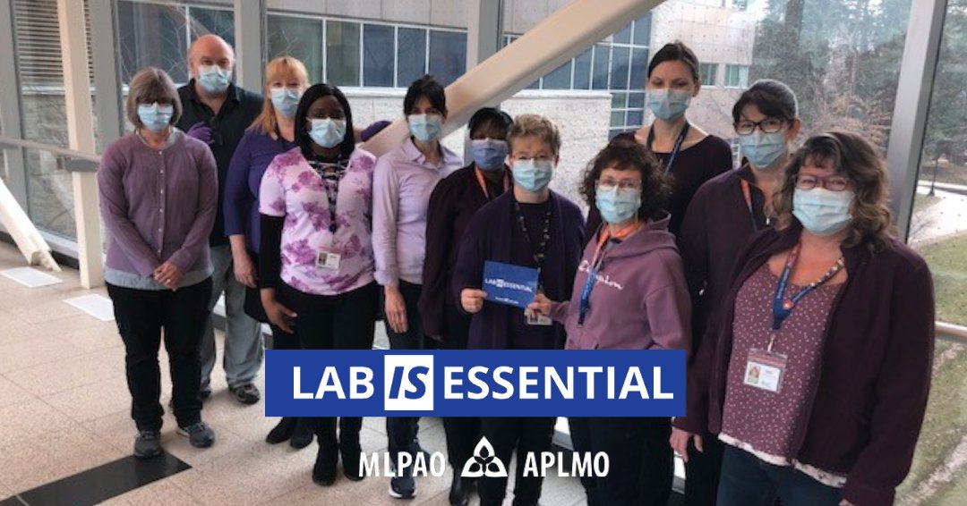 MLPAOnews's tweet photo. DAY 4: The MUMC Histo Lab team wore purple to celebrate #LabWeekON. #MedLabThx for your incredible contributions to healthcare for children and women's health, as well as furthering research. #LabISEssential - https://t.co/0rQofWHkZF
@shaw_sandy @HamHealthSci @mch_childrens https://t.co/9eAGQbx6jS