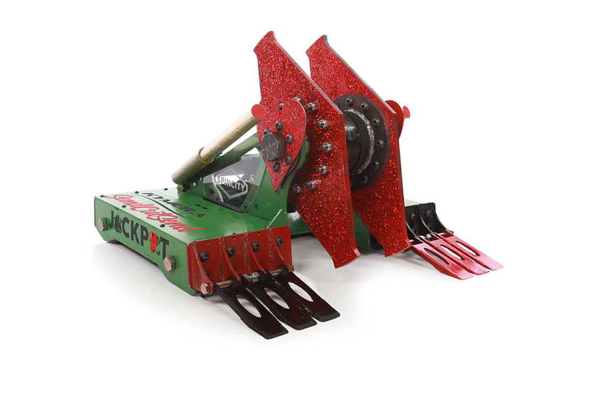 DRIScience's tweet photo. Are you a fan of @BattleBots? Come meet heavyweight robot Jackpot at our upcoming May the Science Be With You event on May 4 from 4-7:30 PM at our Las Vegas campus! https://t.co/VDrmr5hXWa
