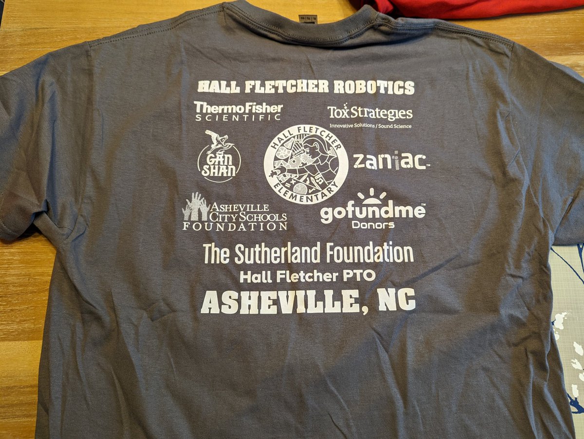 #VEXWorlds shirts came in 🔥🔥 today! #theACSway