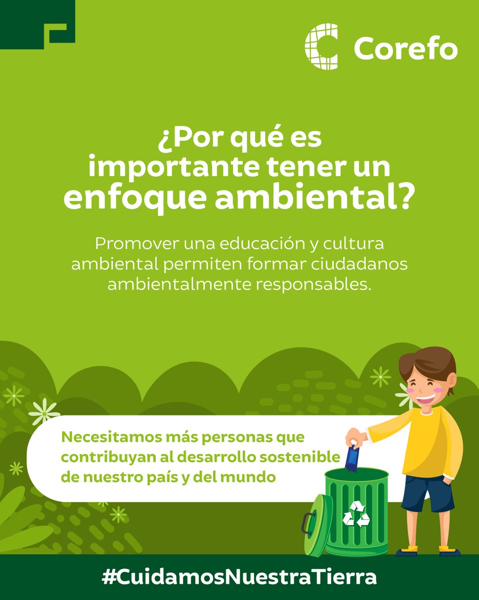 El enfoque ambiental facilita la integración de las áreas de aprendizaje, abordando problemas locales y globales. ¿Ya la estás aplicando? 🌱♻️

#CuidamosNuestraTierra #EducaciónAmbiental