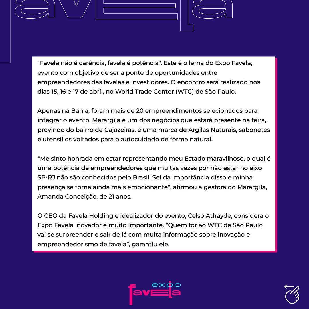 FavelaFundos's tweet photo. Nos dias 15, 16 e 17 de abril, acontecerá a Expo Favela, a maior feira de empreendedorismo, que unirá a favela e o asfalto em um só lugar - WTC/SP!

Ingressos à venda!
https://t.co/t5NZYM64FA

@terrabrasil
@favelafundos
@Favela_Holding 
@celsoathayde

#expofavela
#favela
#asfalto https://t.co/3gnhCce9Xf