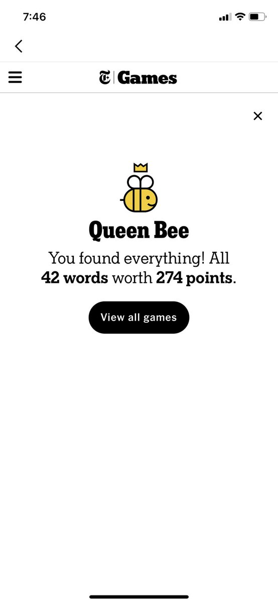 I got this without looking up possible words!