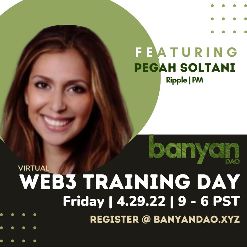 BanyanDao's tweet photo. We learn best from real-world experiences! That's why we are eager to hear from three outstanding leaders about Cross-border payments.
Navin Gupta, Pegah Soltani, Ripple, &amp; Dharmendra Kumar, Karma Payments, will be joining us to deep dive into new ways of international payments. https://t.co/p0EHJe5NqK