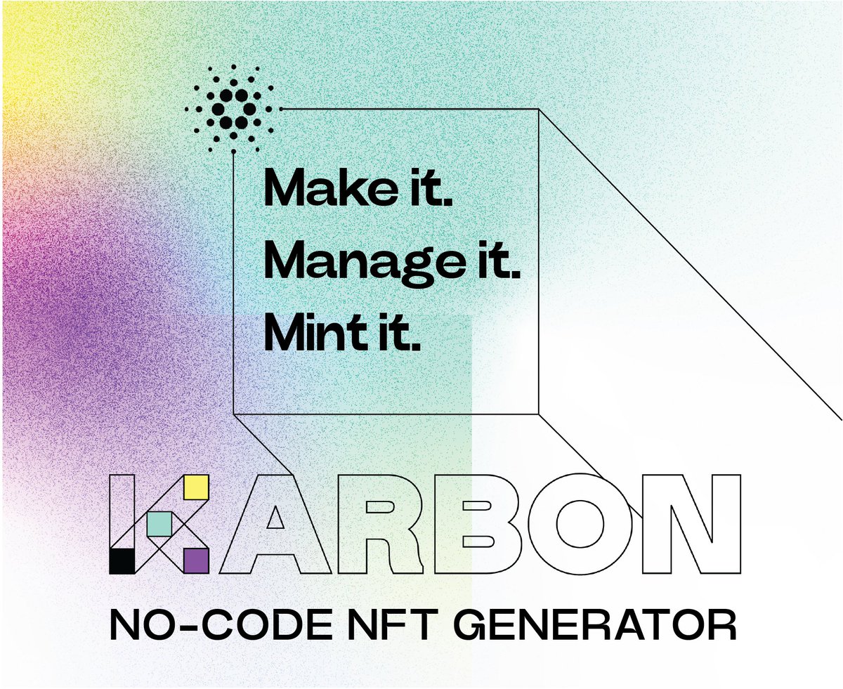Karbon - NFT Artwork Generation tweet media