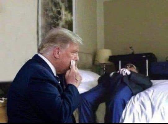 Pmfjfla's tweet photo. @DonaldJTrumpJr CCTV Footage- New York hotel room in July 2020 https://t.co/uaCURTsT4n